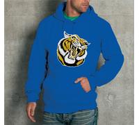 FELPA CON CAPPUCCIO S - M - L UNISEX "TIGRE" TIGER ANIMAL LION UOMO DONNA