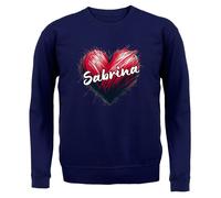 Felpa Con Cappuccio Sabrina A Cuore D'Amore - Adulto - Fan Di Canto D'Amore