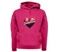 Felpa Con Cappuccio Sabrina A Cuore D'Amore - Adulto - Fan Di Canto D'Amore