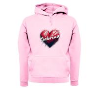 Felpa Con Cappuccio Sabrina A Cuore D'Amore - Adulto - Fan Di Canto D'Amore