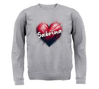 Felpa Con Cappuccio Sabrina A Cuore D'Amore - Adulto - Fan Di Canto D'Amore