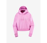 Felpa con cappuccio Salomon Pantaloni corti rosa donna - M