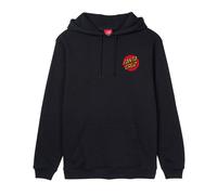 Felpa con cappuccio santa cruz dot chest nero Santa cruz