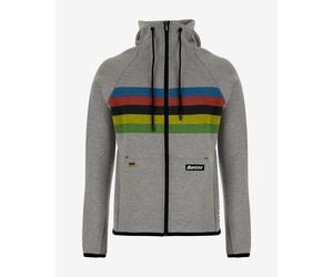 Felpa con cappuccio Santini x UCI Iride grigio - XXS