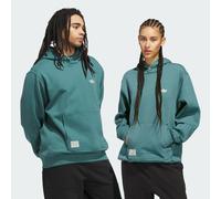 Felpa con cappuccio Shmoofoil dal tessuto spesso Preloved Teal L