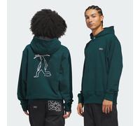 FELPA CON CAPPUCCIO SKATEBOARDING x MARK GONZALES SKATE HEAD Aurora Ivy / Black 2XS