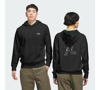 FELPA CON CAPPUCCIO SKATEBOARDING x MARK GONZALES SKATE HEAD Black / Aurora Ivy XL