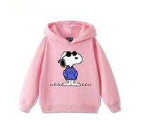 Felpa con cappuccio Snoopy Peanuts Bambini Ragazzo/a Cartoon Animation Boys Girl