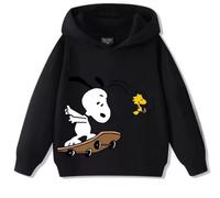 Felpa con cappuccio Snoopy Peanuts Bambini Ragazzo/a Cartoon Animation Boys Girl