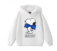 Felpa con cappuccio Snoopy Peanuts Bambini Ragazzo/a Cartoon Animation Boys Girl