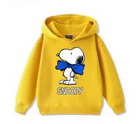 Felpa con cappuccio Snoopy Peanuts Bambini Ragazzo/a Cartoon Animation Boys Girl