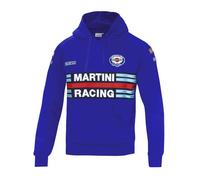 Felpa con cappuccio Sparco Martini Racing blu - taglia XL