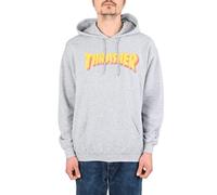 Felpa Con Cappuccio Stacked Thrasher - Grigio Sport