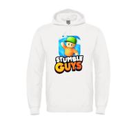 Felpa con Cappuccio STUMBLE GUYS bambino bambini ragazzo ragazza gioco zaino