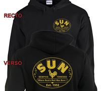 Felpa con Cappuccio Sun - Memphis Tennessee Roccia 'N Roll Rockabilly 1952 50's
