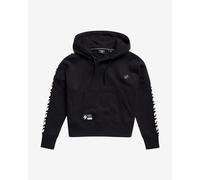 Felpa con cappuccio Superdry Code Logo Tape Crop nero donna - XS