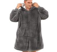 Felpa con cappuccio, taglia unica, adatta a tutti gli uomini, donne, ragazzi, ragazze, pile, pullover, spa, accappatoio