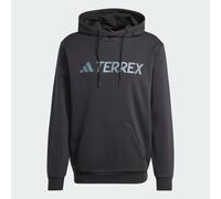 adidas Uomo Terrex Multi Large Logo Hoodie, Black, XXL