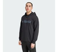 adidas Uomo Terrex Multi Large Logo Hoodie, Black, XS