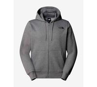 The North Face Simple Dome Full Zip hoodie TNF medium grey heather L