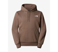 Felpa con cappuccio The North Face Dome marrone - S