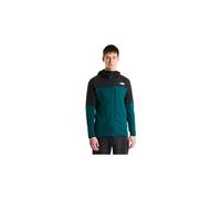 Felpa con cappuccio the north face stormgap power grid da uomo verde