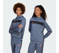 Felpa con cappuccio Tiro 25 Essentials Sweat Junior Team Onix / Super Orange 13-14A