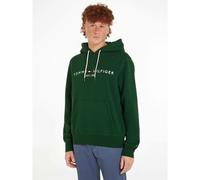 Felpa con cappuccio Tommy Logo Verde S Message