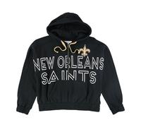 Felpa Con Cappuccio Touch Donna New Orleans Saints, Nera, Piccola