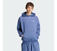 FELPA CON CAPPUCCIO TREFOIL ESSENTIALS MELANGE LOOSE Crew Blue Mel XL