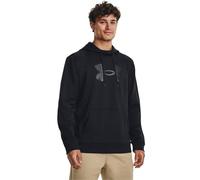 Felpa con cappuccio Armour Fleece® Big Logo da uomo Nero / Nero XXL