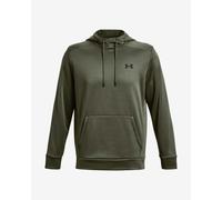 Felpa con cappuccio Under Armour Rival Fleece Logo verde - XL