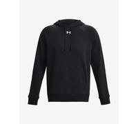 Felpa con cappuccio Under Armour Rival Fleece nero puro bianco - S