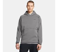 Felpa con cappuccio Under Armour Unstoppable Fleece da uomo Castlerock / Nero XL