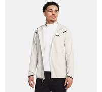 Felpa con cappuccio Under Armour Unstoppable Fleece Full-Zip da uomo Summit Bianco / Nero M