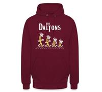 Felpa con cappuccio unisex con scritta "Daltons on the Zebra" | I Daltons in un divertente design dei cartoni animati, ideale per i fan dei fumetti e come regalo