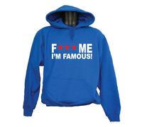FELPA CON CAPPUCCIO UNISEX " FUCK ME I'M FAMOUS " DAVID GUETTA DANCE