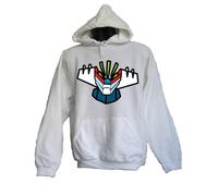 FELPA CON CAPPUCCIO UNISEX HOODIE HAZZARD "JEEG ROBOT D'ACCIAIO" GO NAGAI