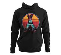 Felpa con Cappuccio Unisex Lo Pan, Maglia Uomo Film, Felpe Anni 80 Simpatiche, Felpa Jack Burton Ragazza, Grosso Guaio A Chinatown Abbigliamento Divertente (Nero, XL)