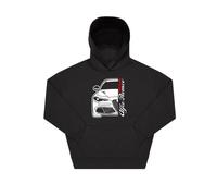 FELPA CON CAPPUCCIO UNISEX tuning ALFA GIULIA NEW profilo