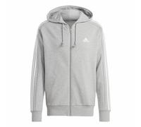Felpa con Cappuccio Uomo Adidas 3S Ft Fz Hd Grigio