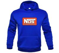 Felpa con cappuccio uomo NOS Nitrous Oxide Systems The Fast and The Furious