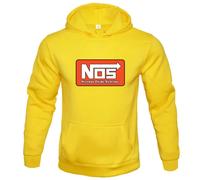 Felpa con cappuccio uomo NOS Nitrous Oxide Systems The Fast and The Furious