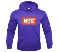 Felpa con cappuccio uomo NOS Nitrous Oxide Systems The Fast and The Furious