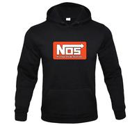 Felpa con cappuccio uomo NOS Nitrous Oxide Systems The Fast and The Furious