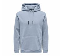 Felpa con Cappuccio Uomo Only & Sons Onsceres Eventide Acqua