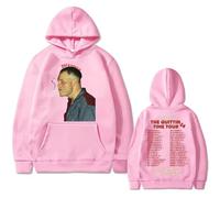 Felpa con Cappuccio Uomo Zach Bryan Print Regular Autunno Lana Felpa con Cappuccio A Maniche Lunghe Abbigliamento Street Fashion Pullover Sportswear XS-3XL-Pink||3X_l