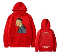 Felpa con Cappuccio Uomo Zach Bryan Print Regular Autunno Lana Felpa con Cappuccio A Maniche Lunghe Abbigliamento Street Fashion Pullover Sportswear XS-3XL-Red||l