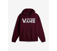 Felpa con cappuccio Vans Classic III bordeaux bianco - XL