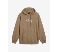 Felpa con cappuccio Vans Global Line Loose marrone bianco - L